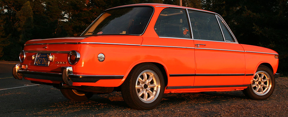Rafael CA and before our ownership was well known in the Bay Area BMW 2002
